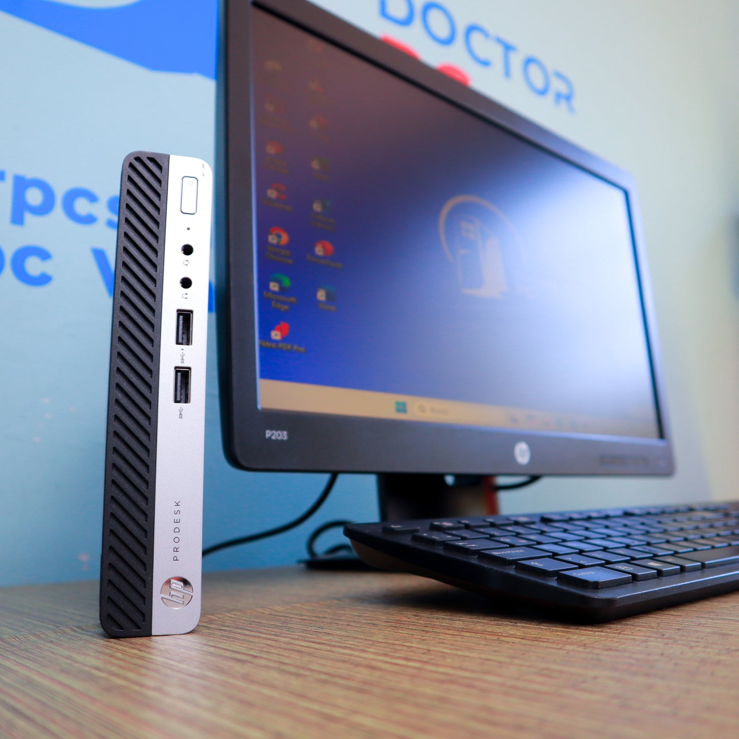 HP Prodesk Mini 400 G4 + ACCESORIOS