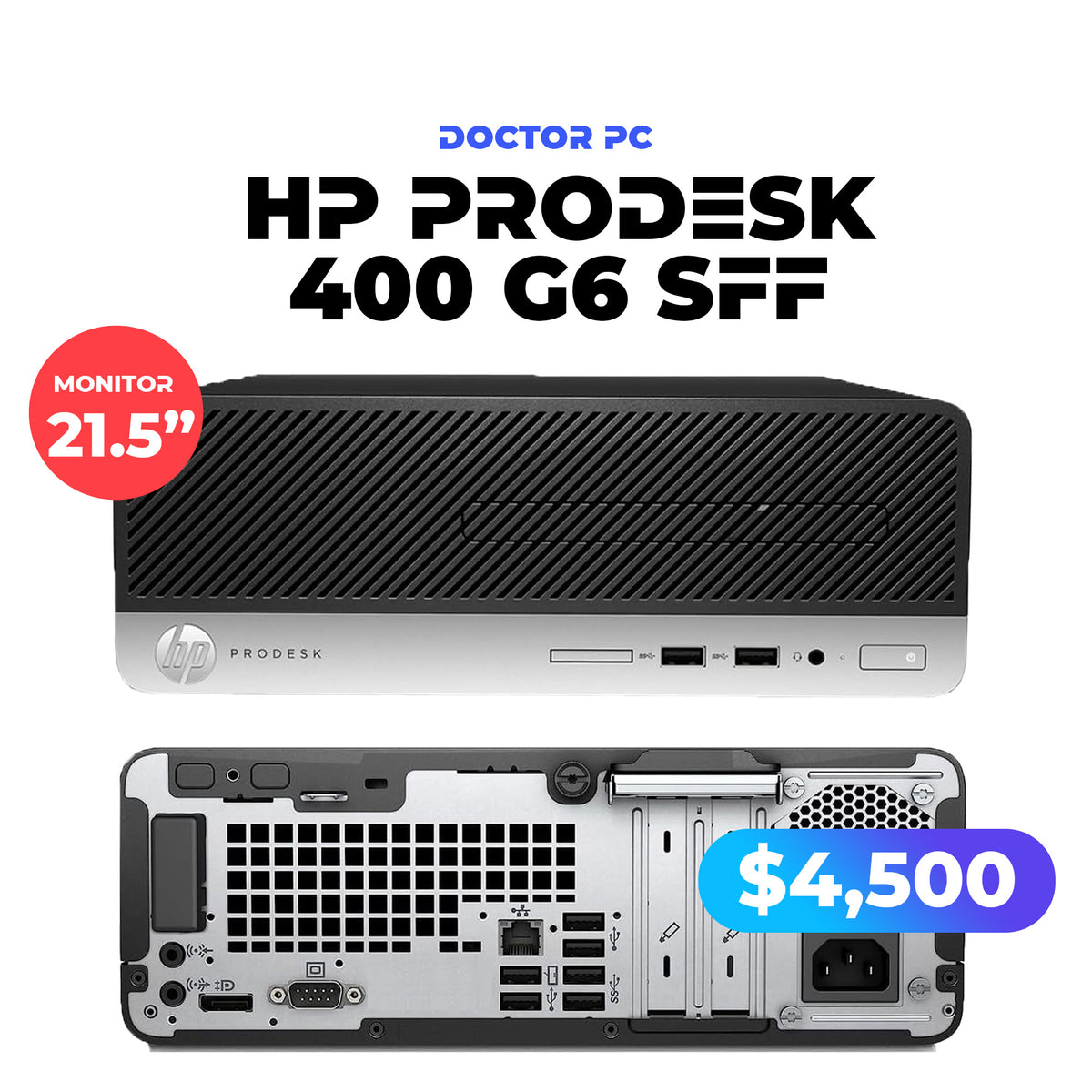 HP PRODESK 400 G6 SSF