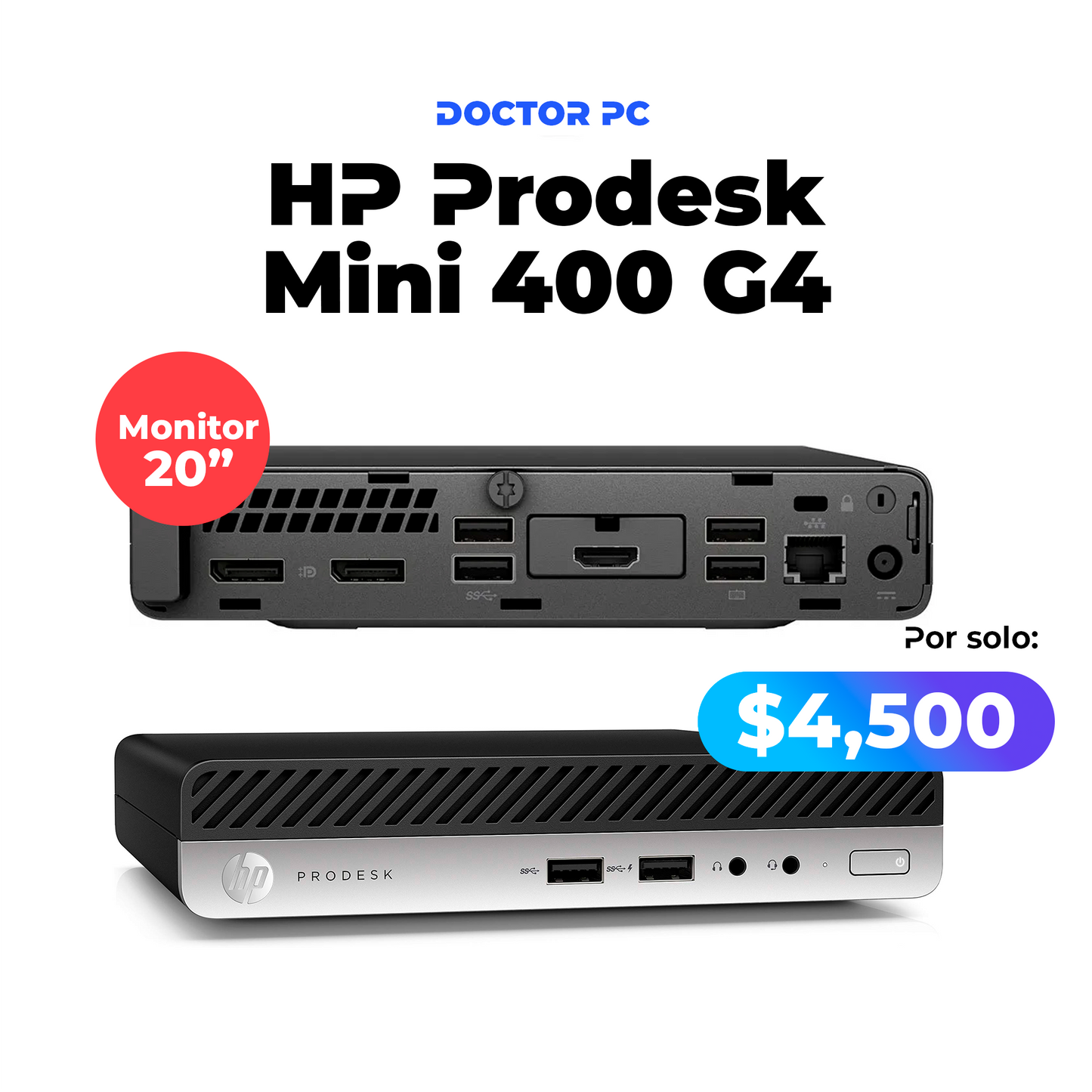 HP Prodesk Mini 400 G4