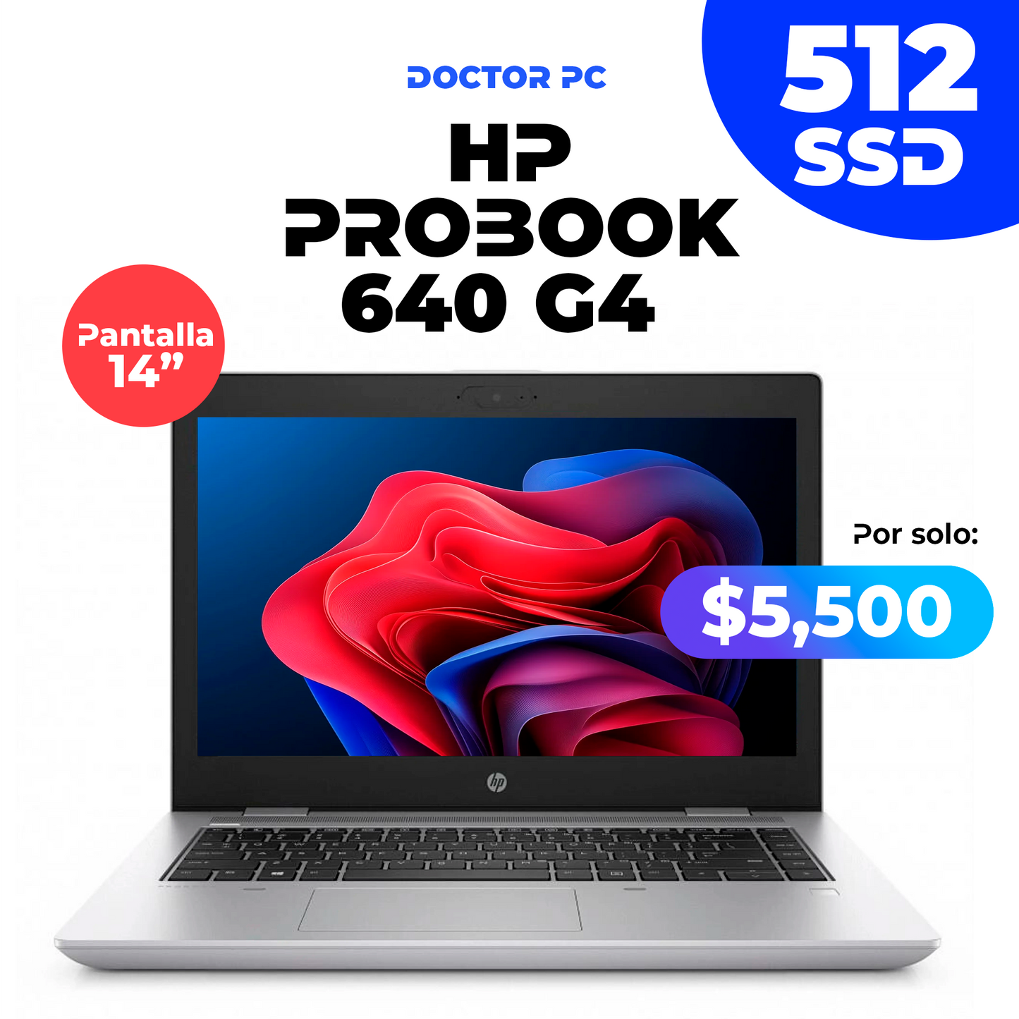 HP Probook 640 G4 512 GB