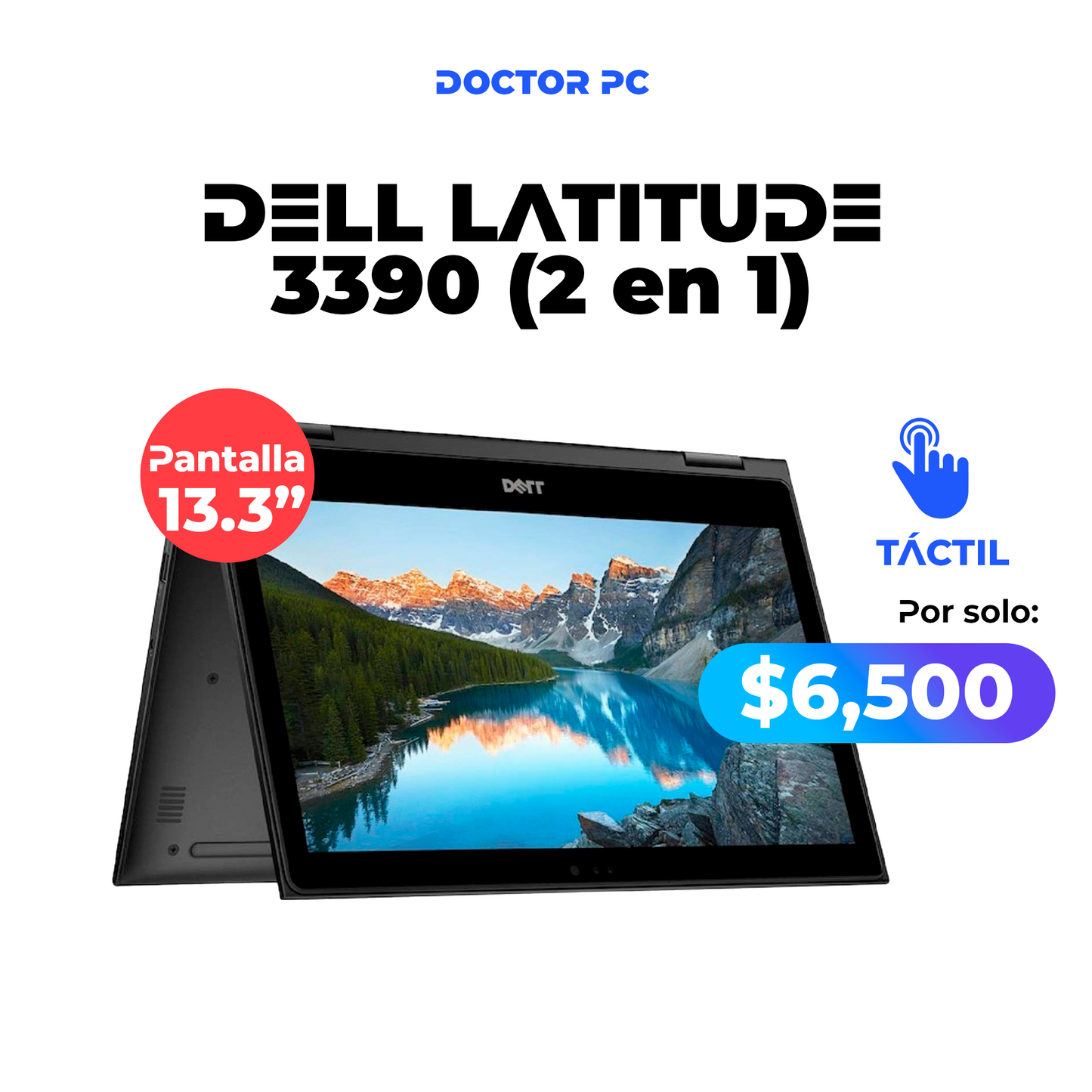 DELL Latitude 3390 - 2 en 1