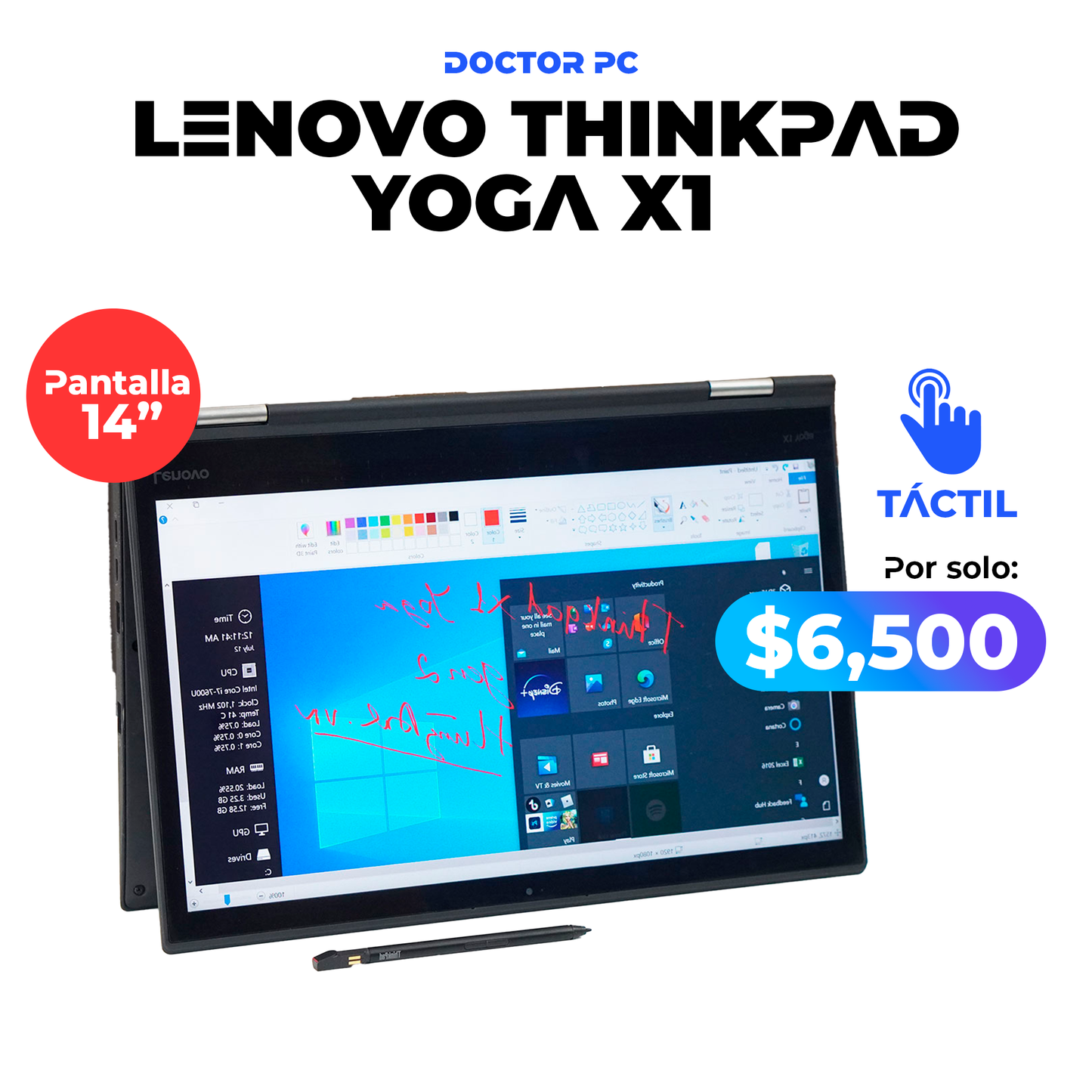Lenovo Thinkpad Yoga X1 2en1